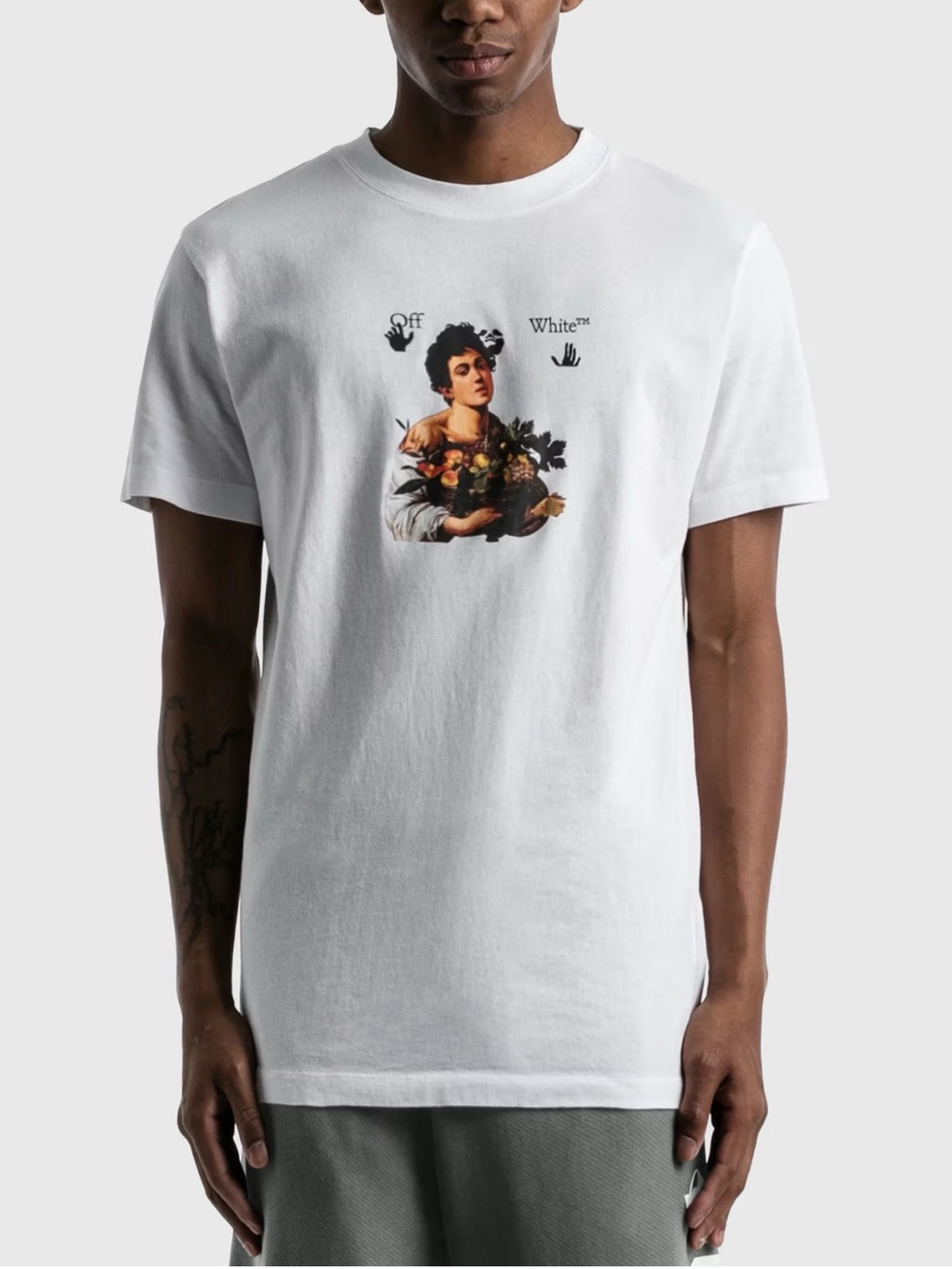 OFF-WHITE™ Caravaggio Boy Slim T-Shirt